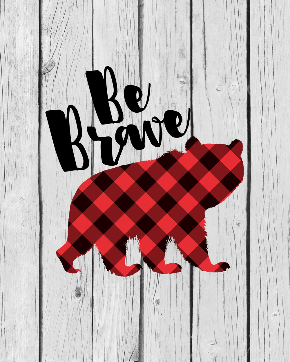 Buffalo Plaid Lumberjack Prints - Set of 2 - Wall Prints