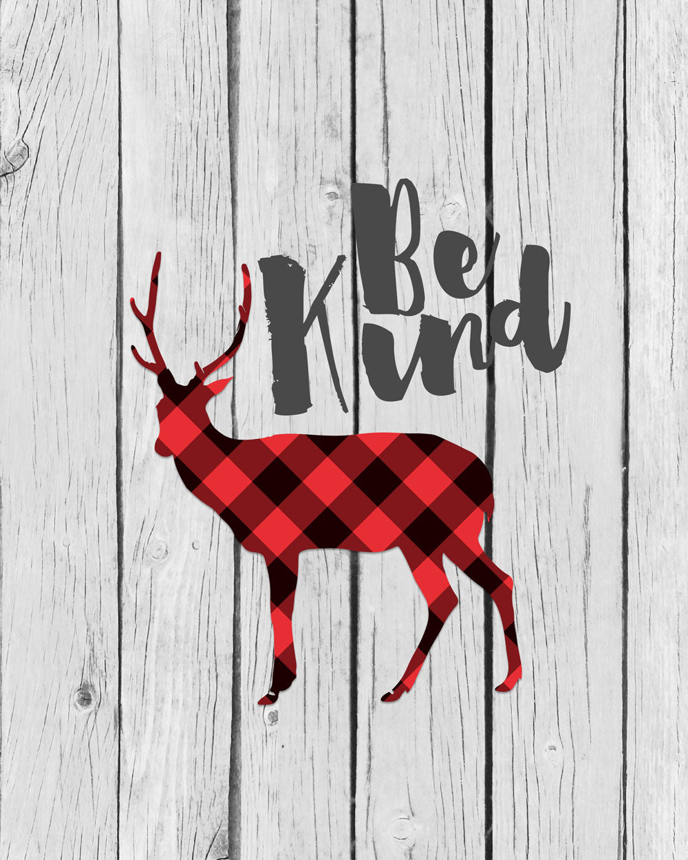 Buffalo Plaid Lumberjack Prints - Set of 2 - Wall Prints