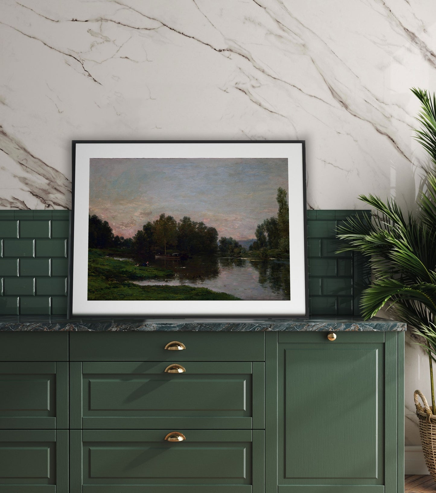 Dawn at the Lake - Wall Print