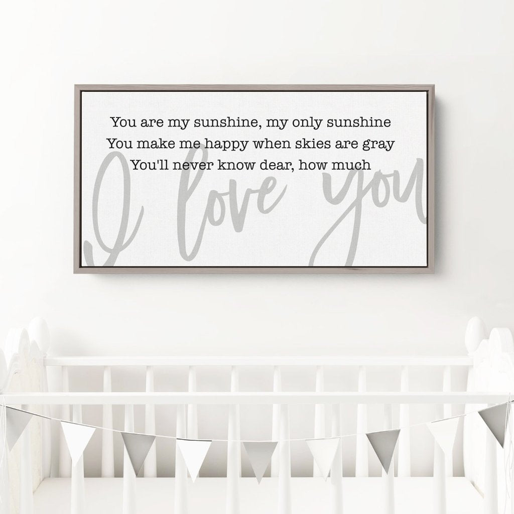Share Some Sunny Love With Our You Are My Sunshine Home Decor