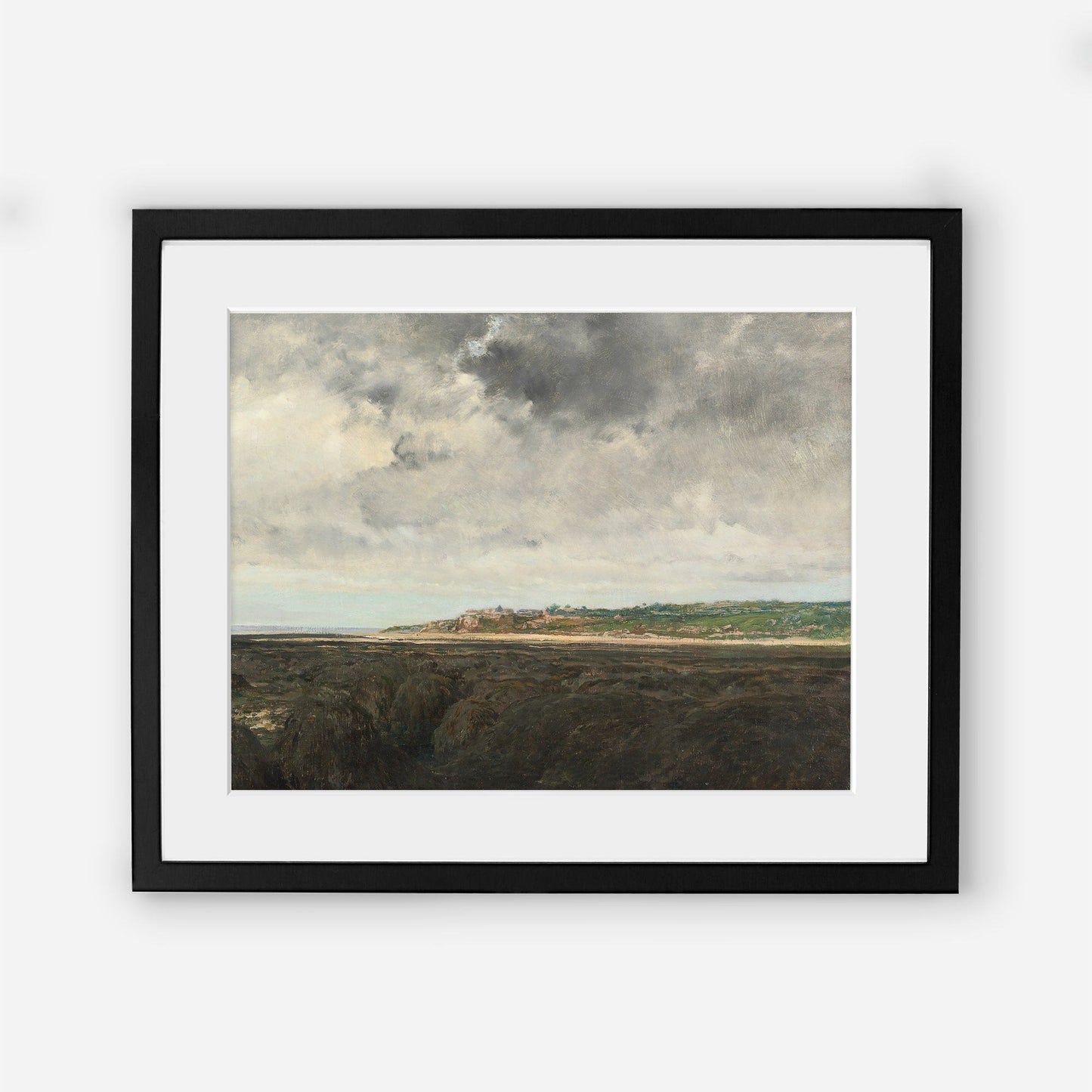 Vintage Landscape Print - Painting Reproduction - Old Poster Print - Greenery Landscape - Printed and Shipped to You