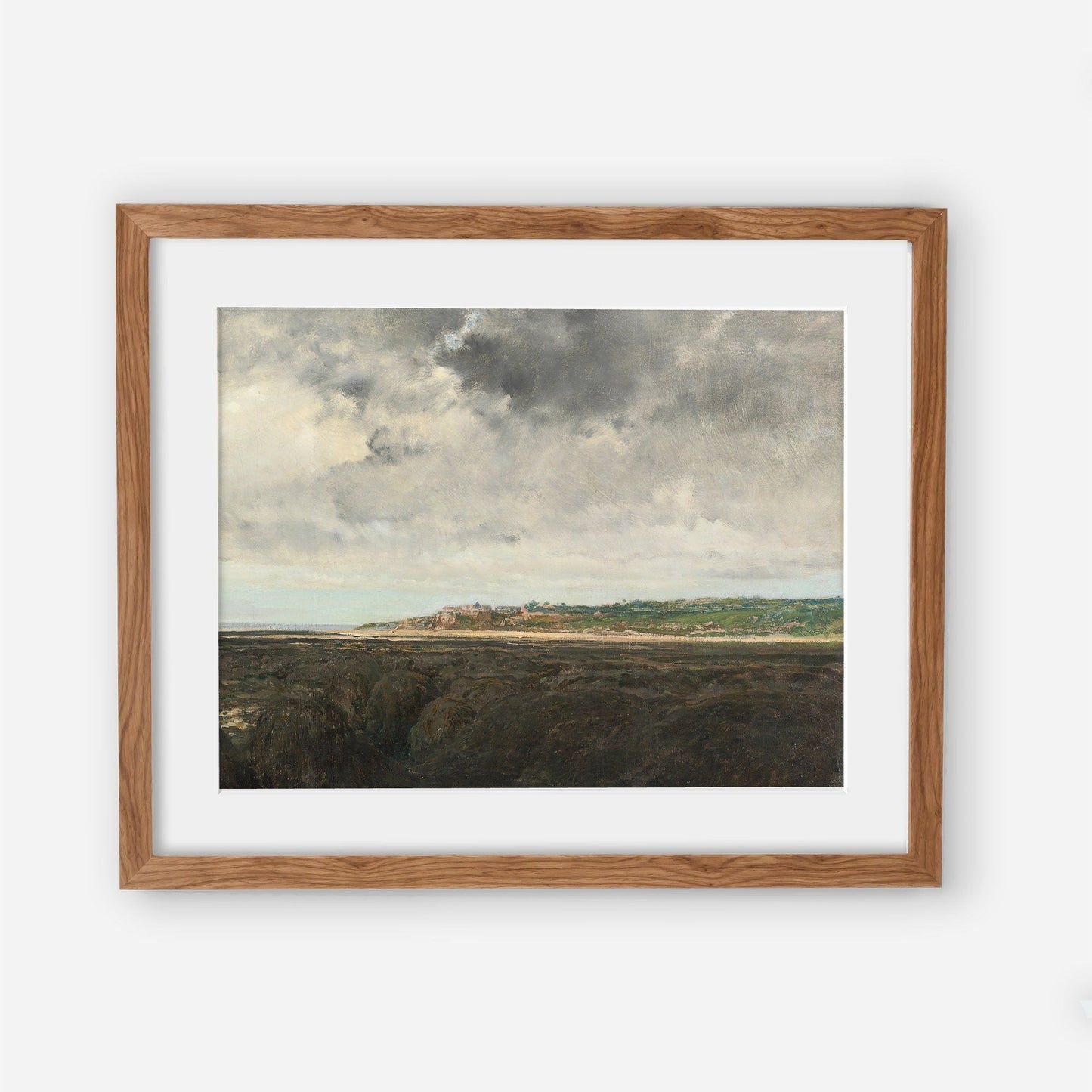 Vintage Landscape Print - Painting Reproduction - Old Poster Print - Greenery Landscape - Printed and Shipped to You