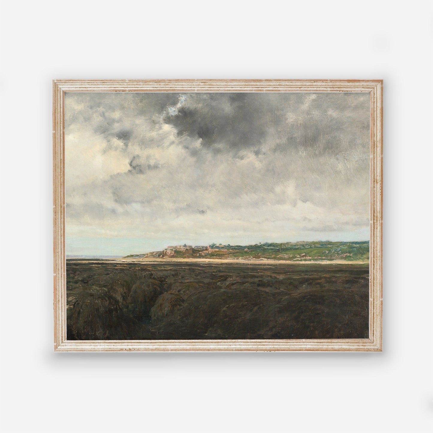 Vintage Landscape Print - Painting Reproduction - Old Poster Print - Greenery Landscape - Printed and Shipped to You