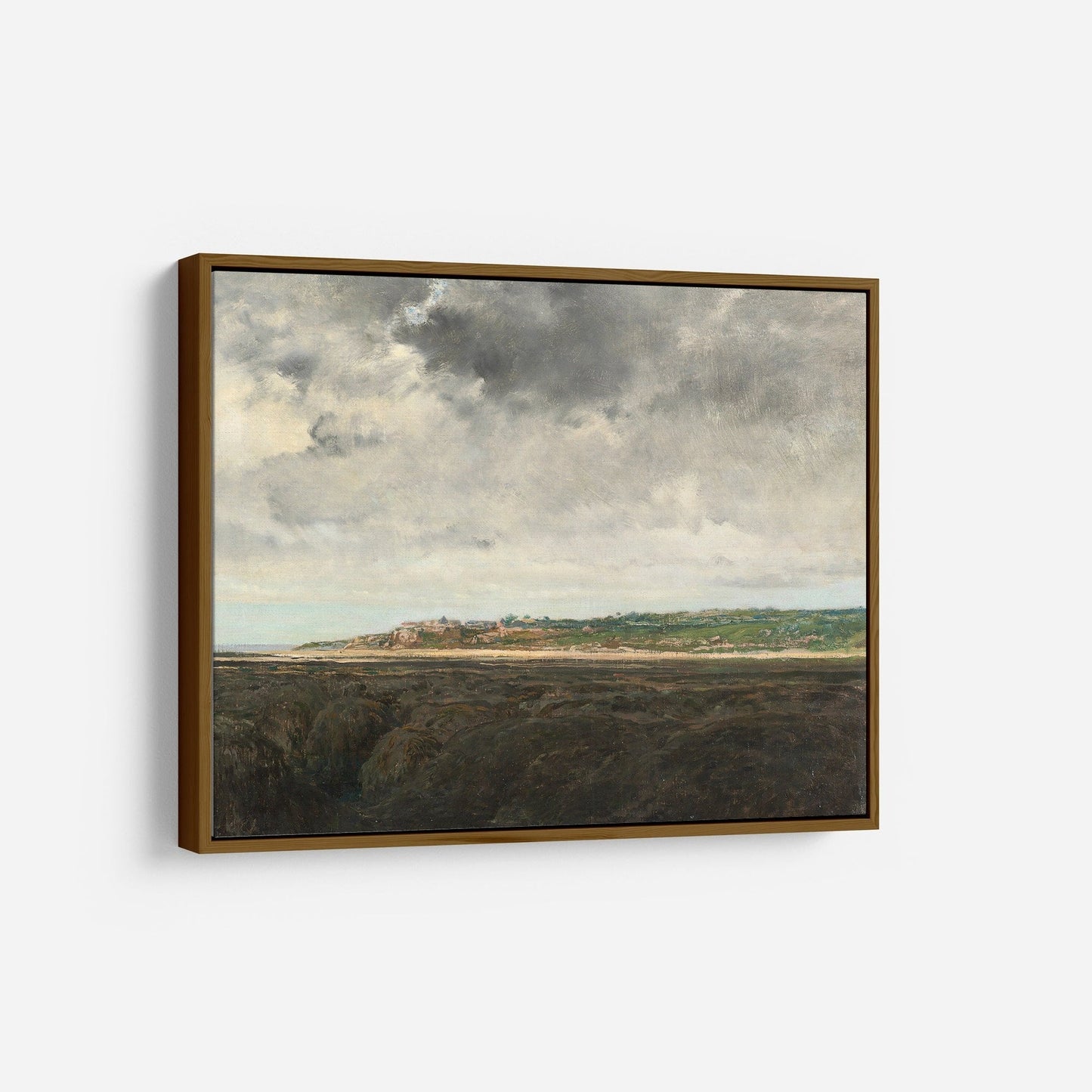 Vintage Landscape Print - Painting Reproduction - Old Poster Print - Greenery Landscape - Printed and Shipped to You