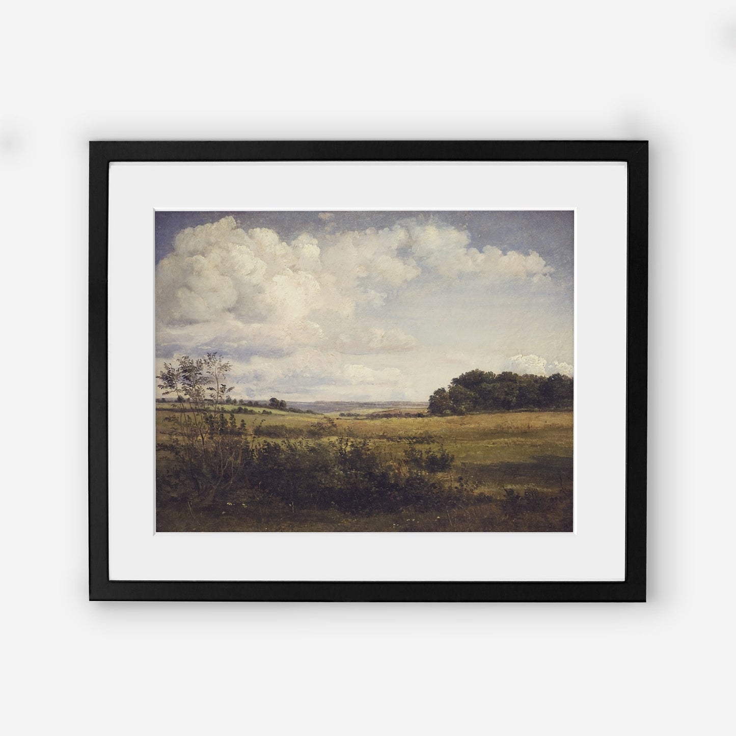 Vintage Landscape Wall Art - Danish Summer Landscape