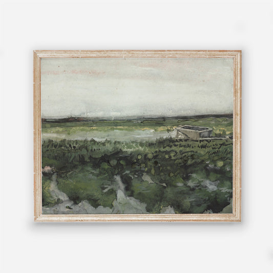 Vintage Landscape Wall Art