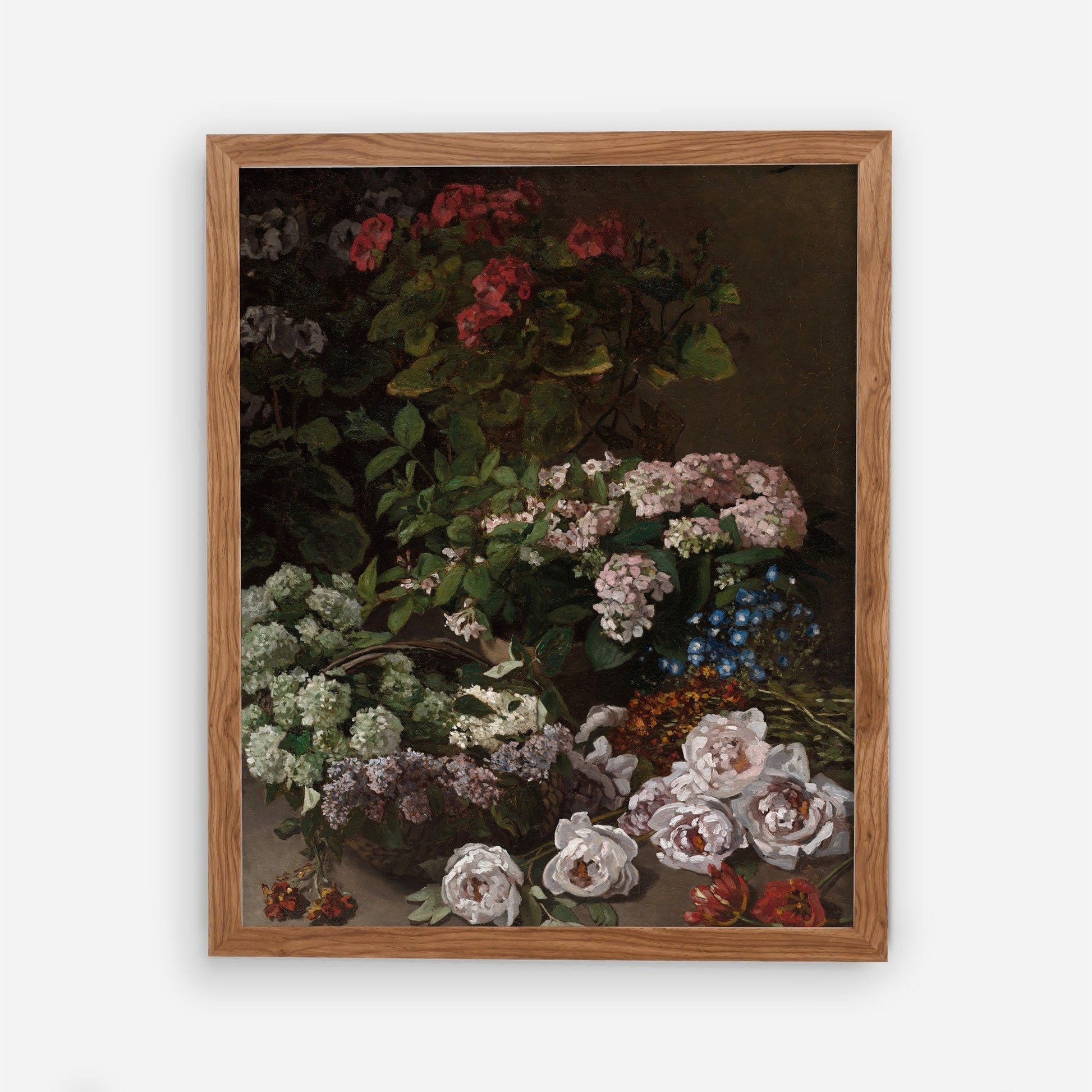 Floral Vintage Gallery Wall Art 