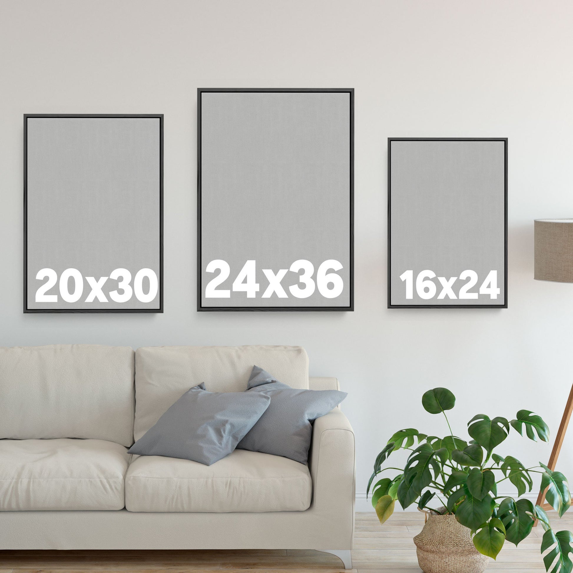 Printed Vintage Wall Art with Landscape Scenery