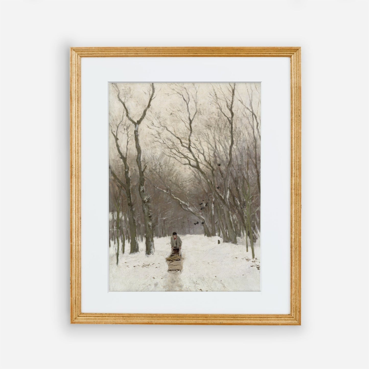 Winter Sleigh Wall Art