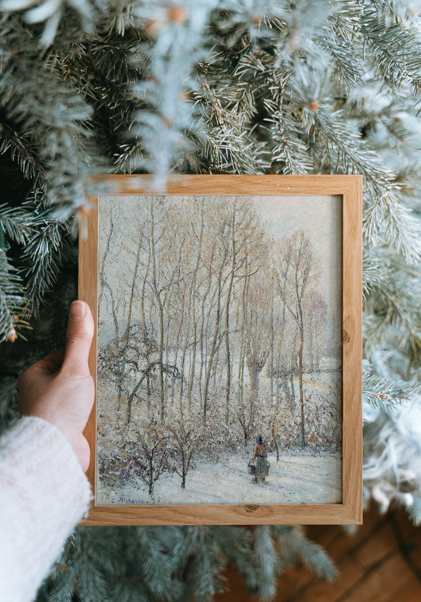 Trees Winter Wall Art