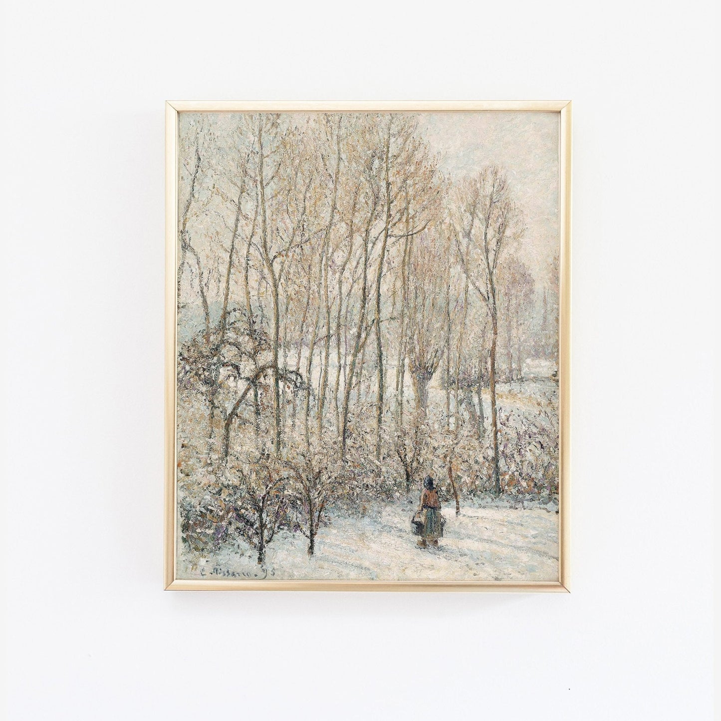 Trees Winter Wall Art