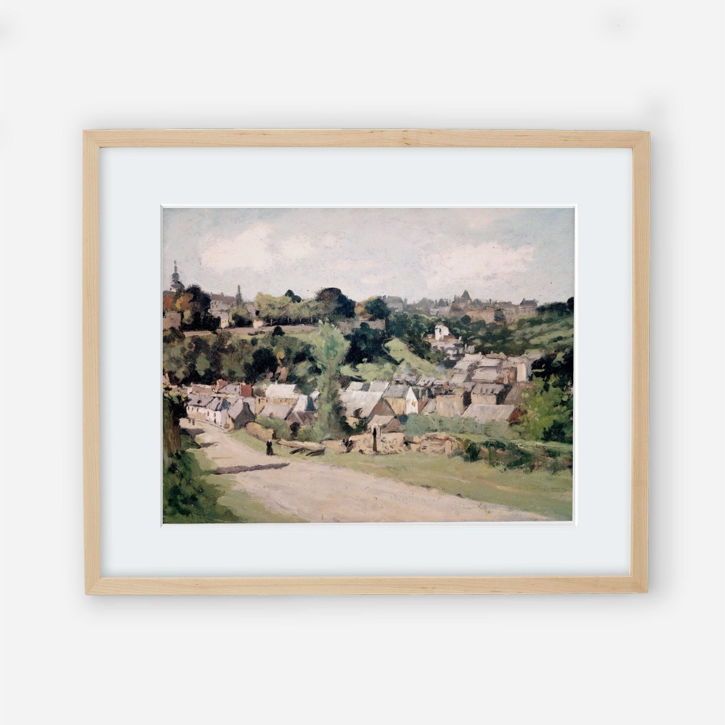 Neutrals Vintage Village Wall Art