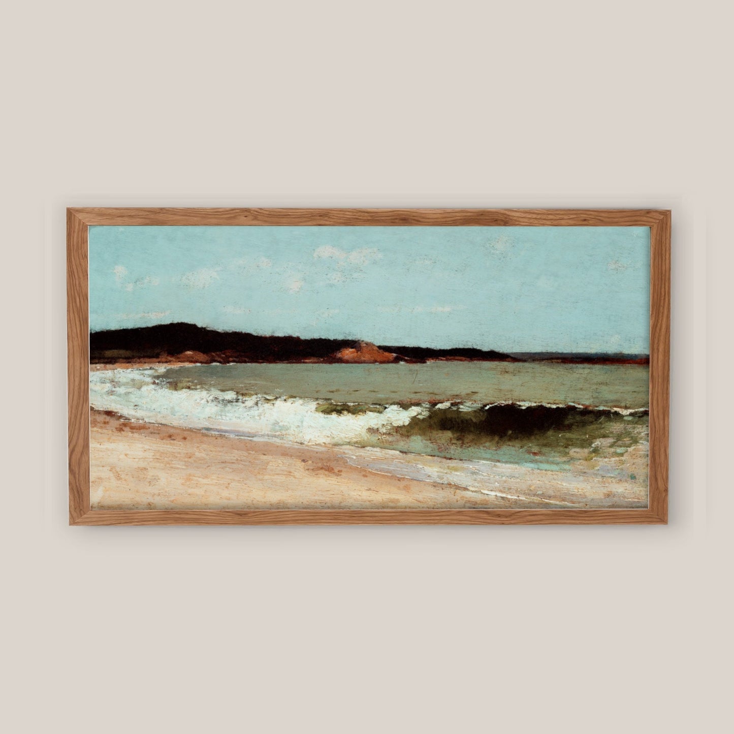 Vintage Ocean Wave Print