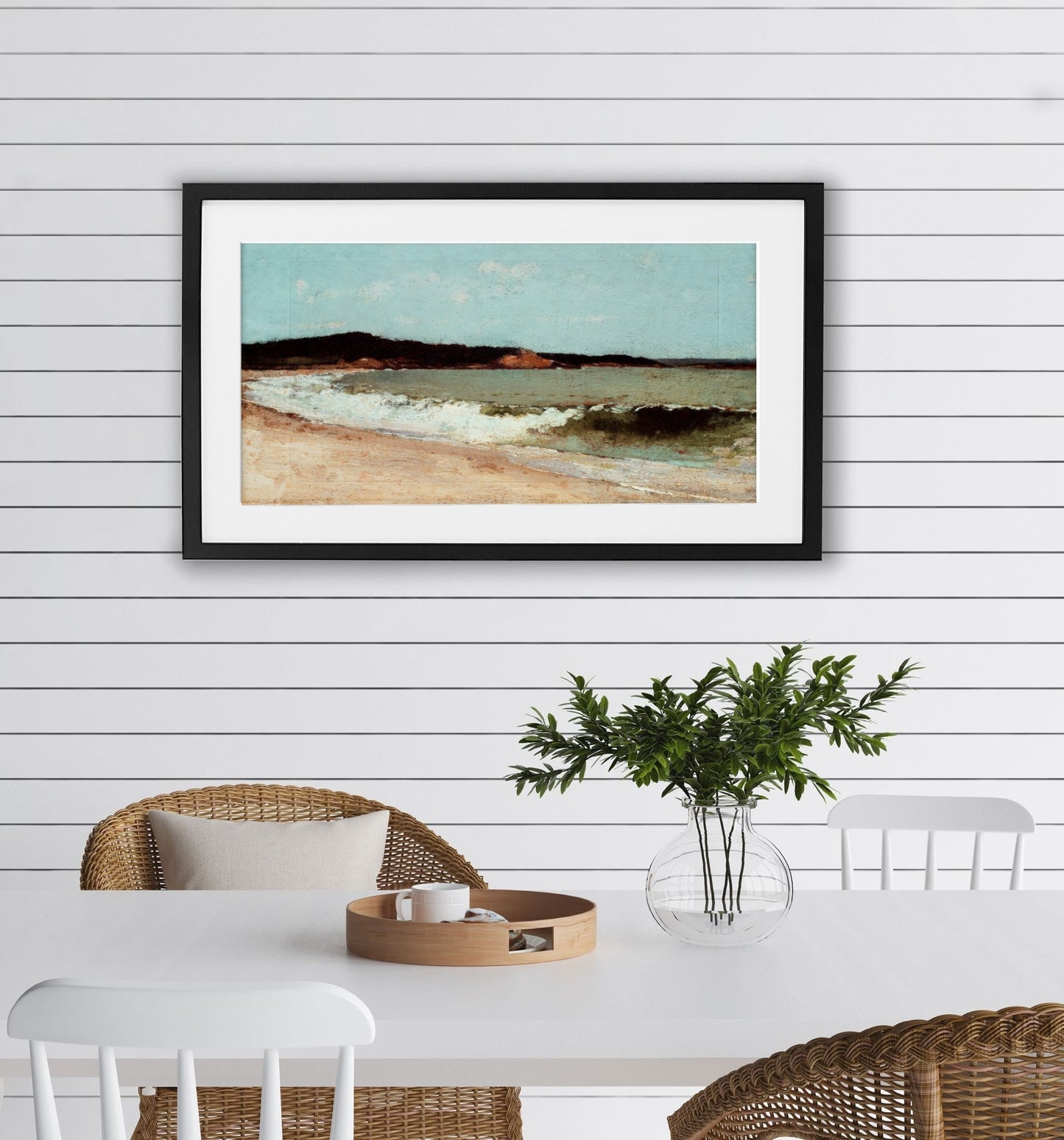Vintage Ocean Wave Print