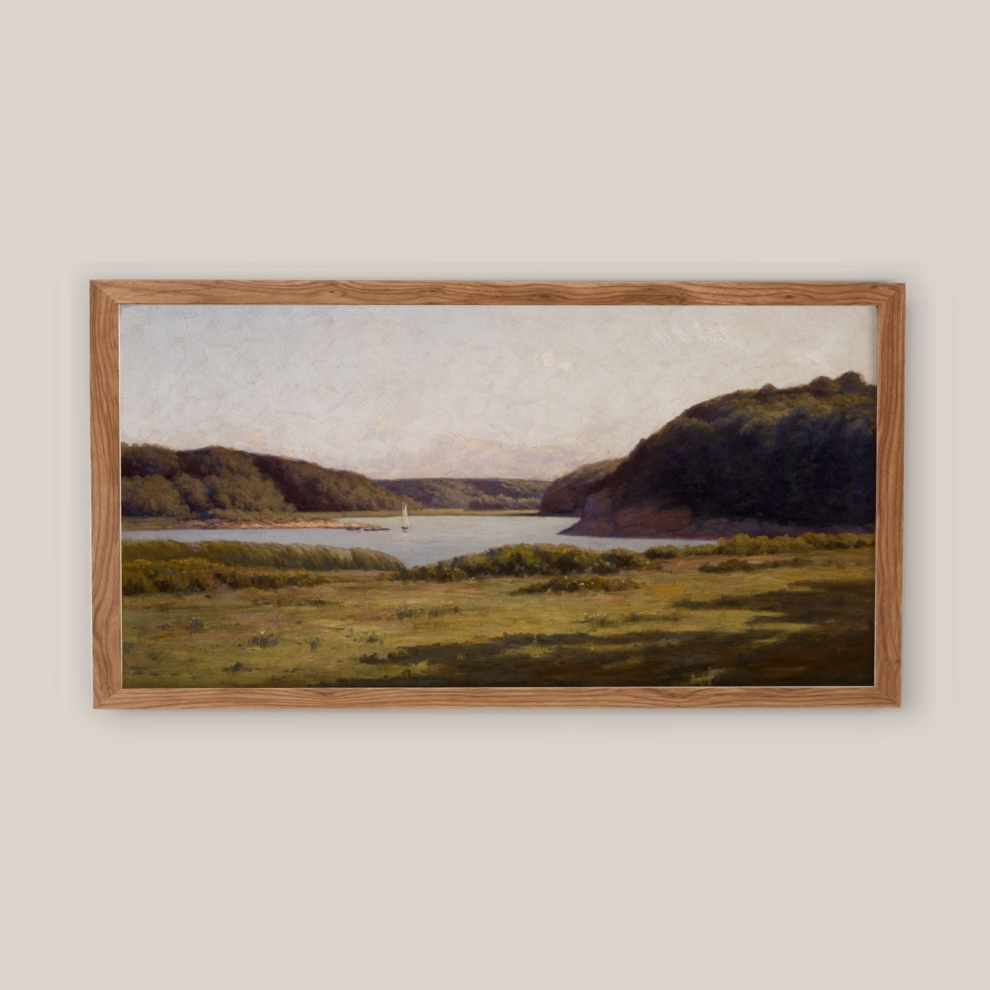 Vintage Horizontal Landscape Wall Art Print