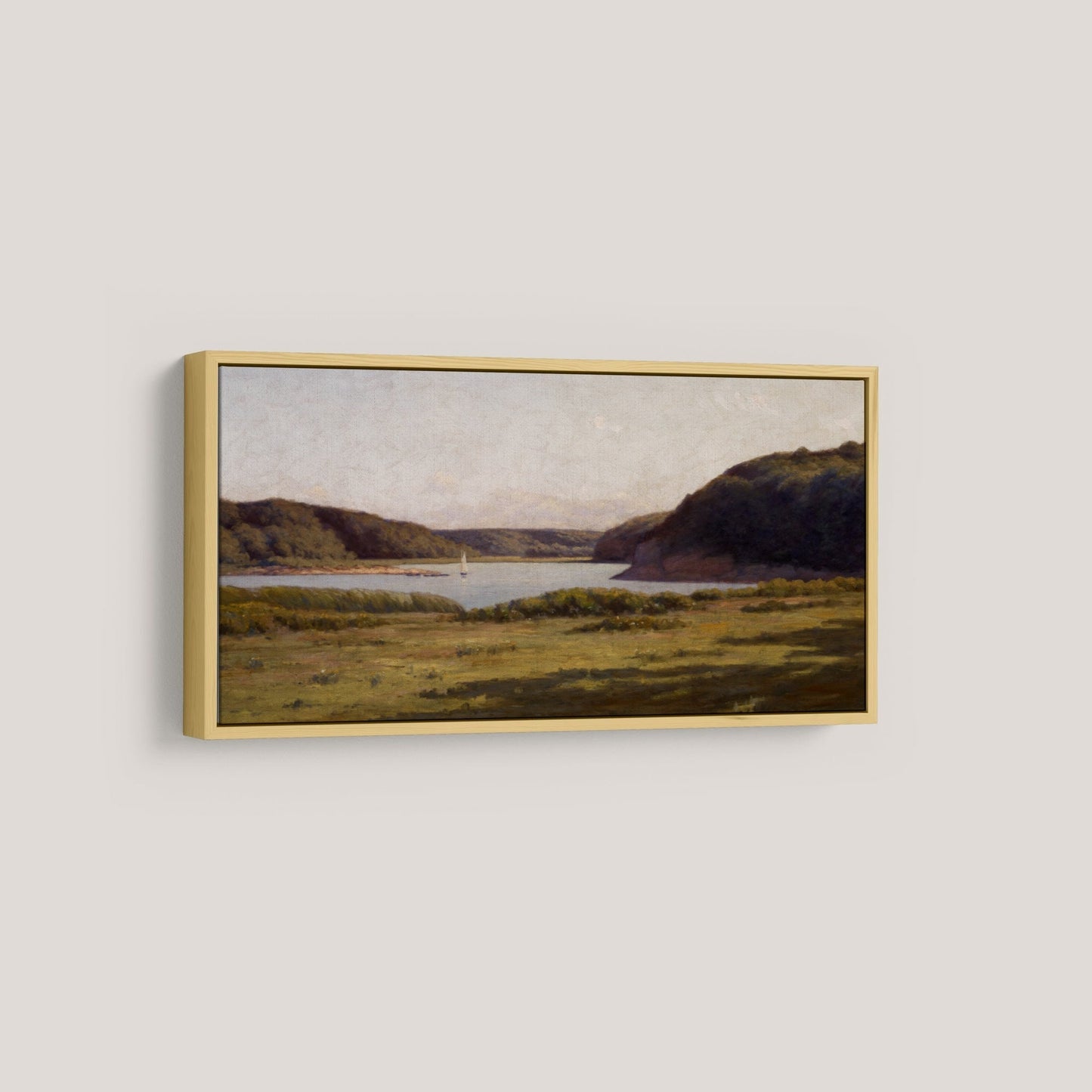 Vintage Horizontal Landscape Wall Art Print