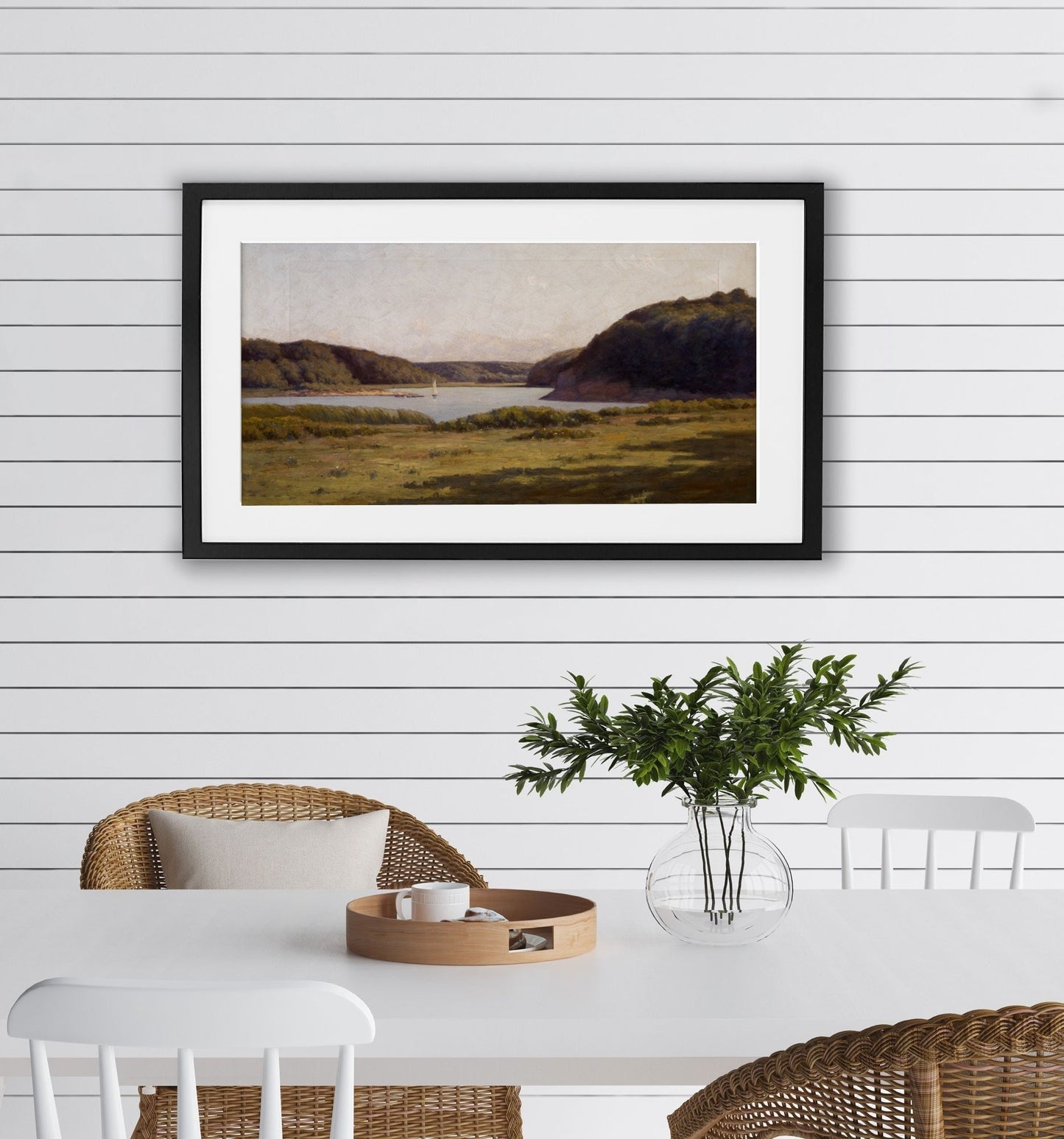 Vintage Horizontal Landscape Wall Art Print