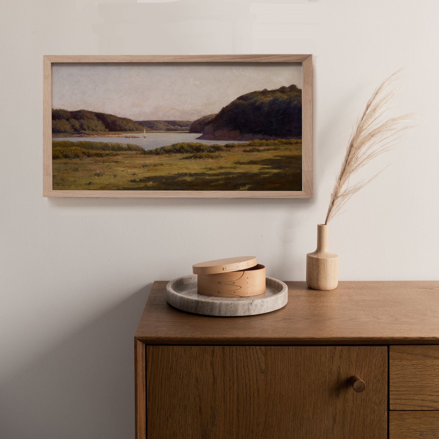 Vintage Horizontal Landscape Wall Art Print