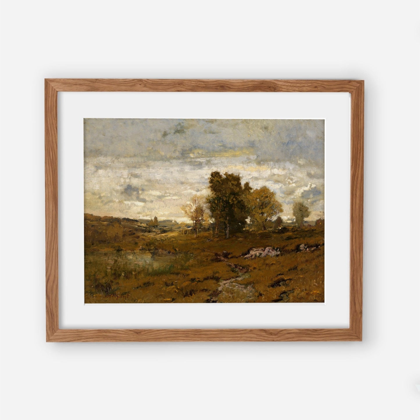 Autumn Vintage Landscape Wall Art by Painter 