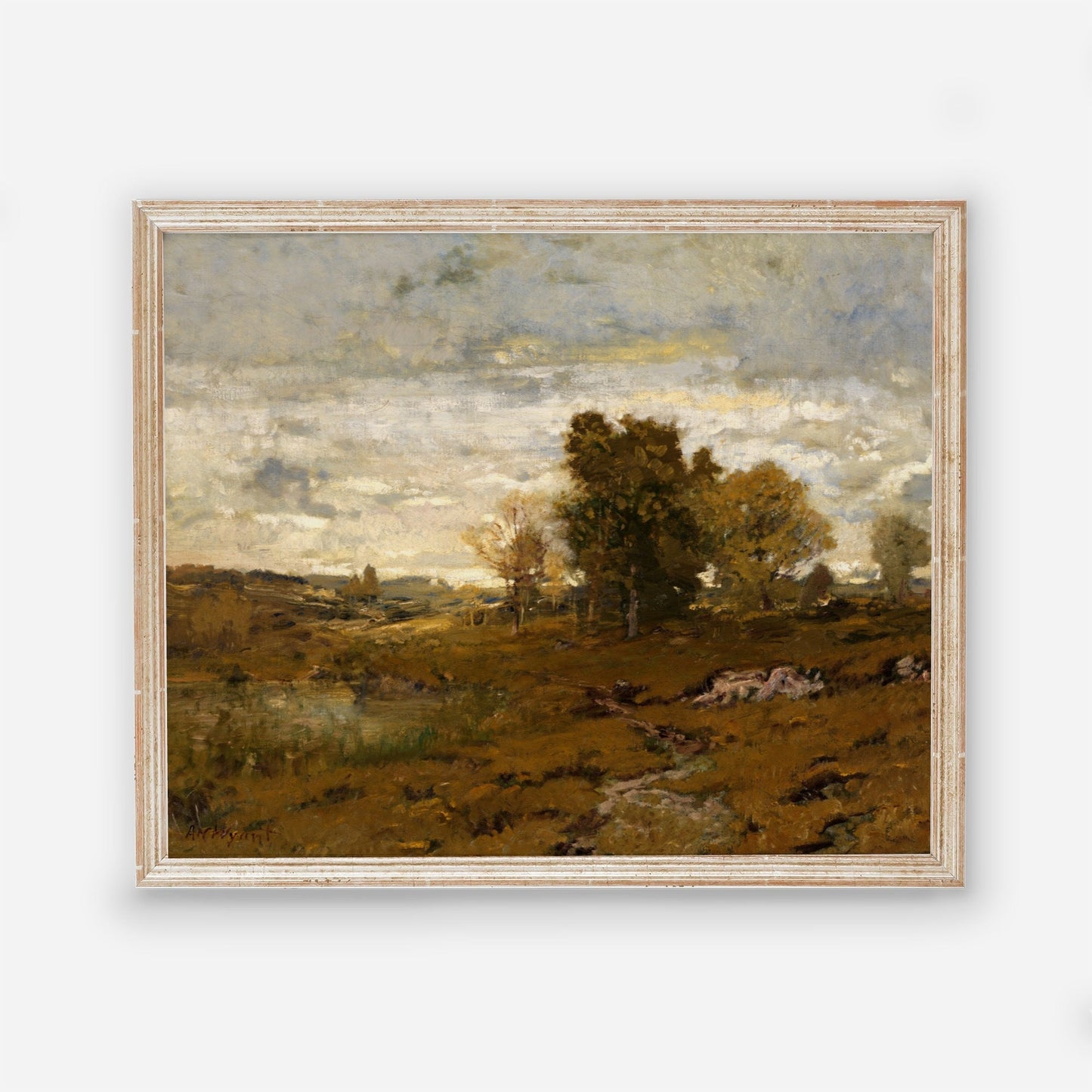 Autumn Vintage Landscape Wall Art by Painter