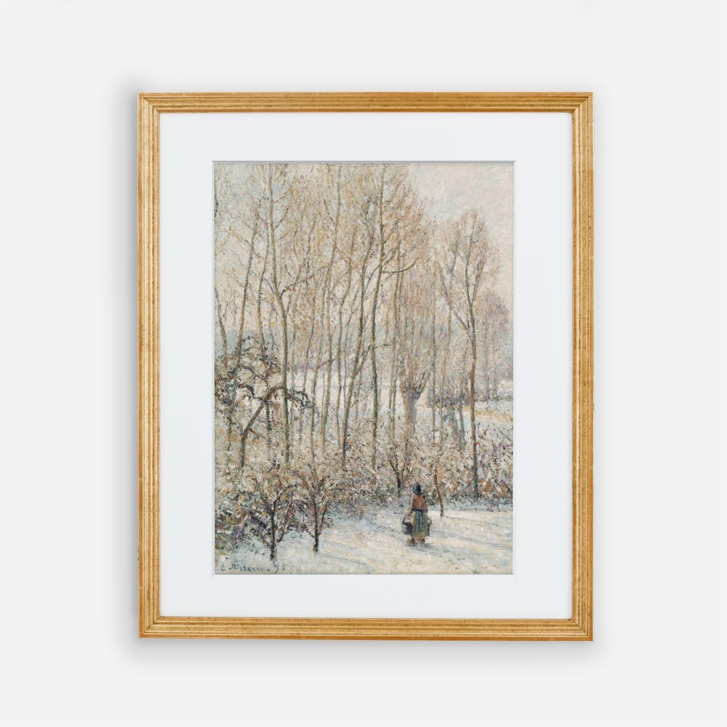 Trees Winter Wall Art