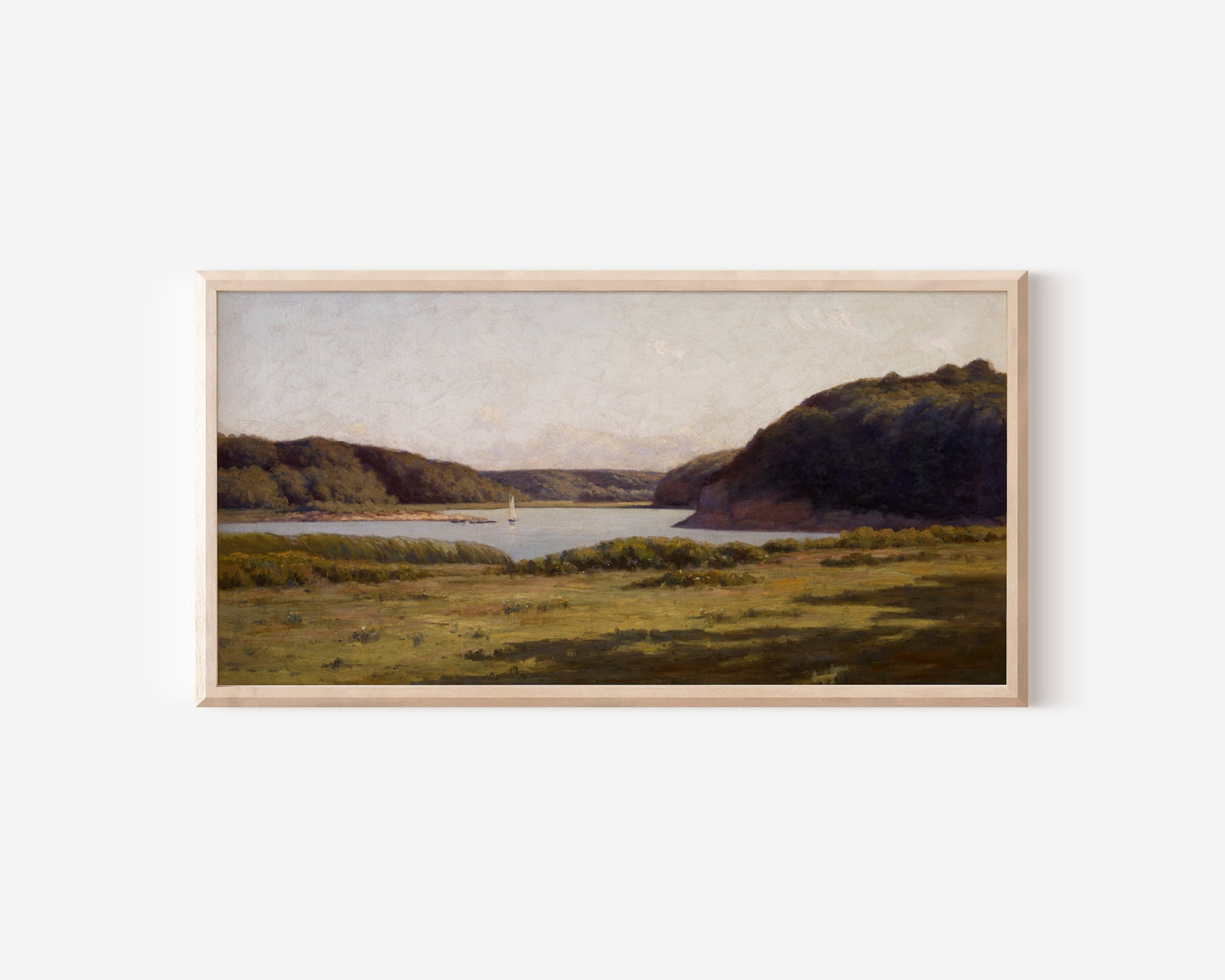 Vintage Horizontal Landscape Wall Art Print