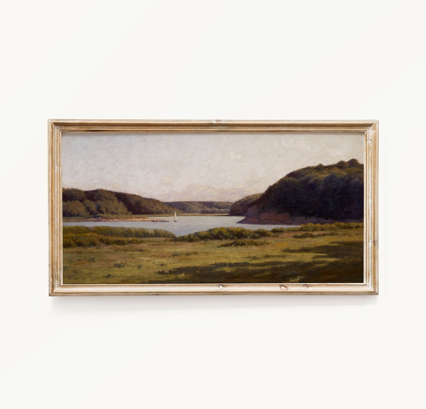 Vintage Horizontal Landscape Wall Art Print
