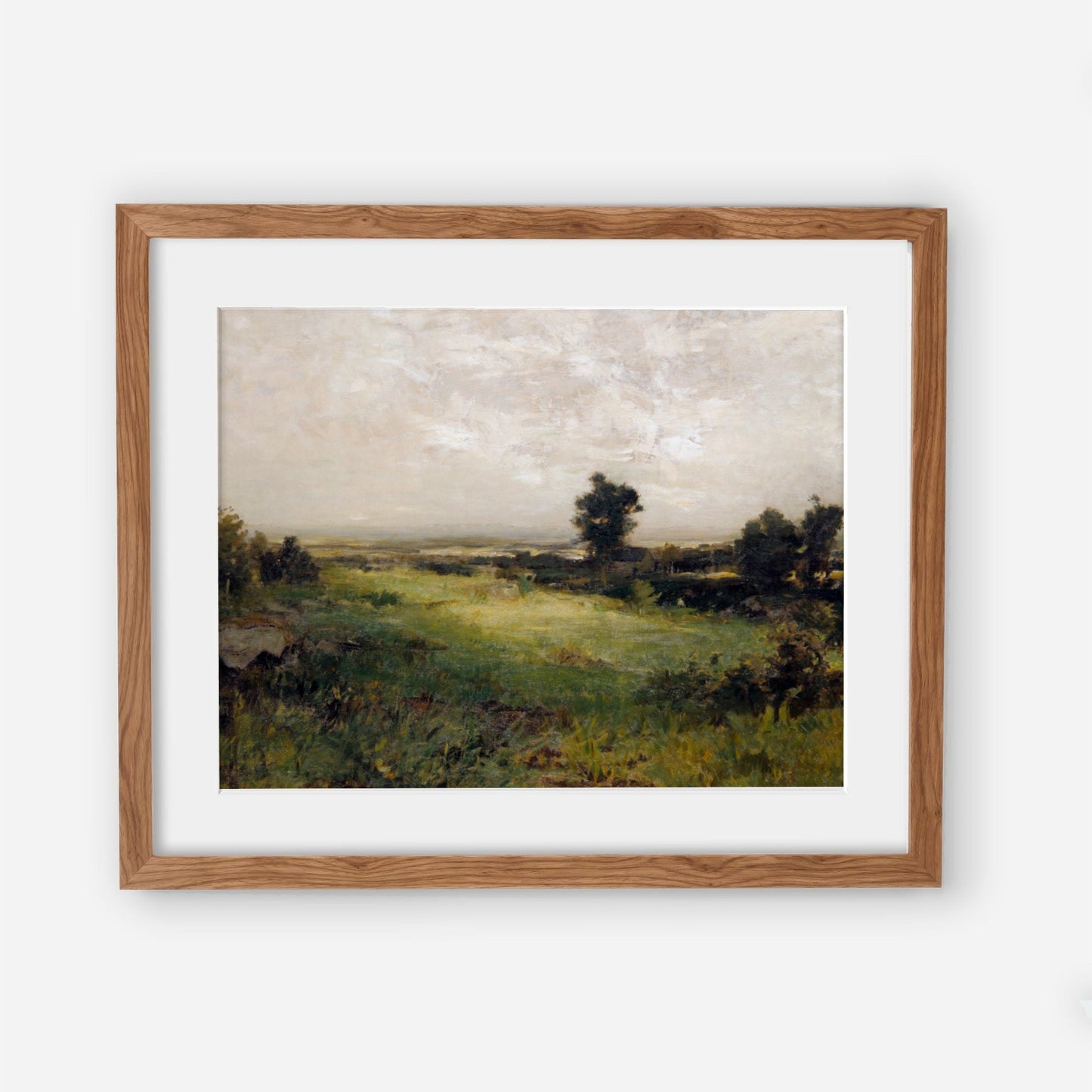 Vintage Landscape rolling hills Wall Art by Painter