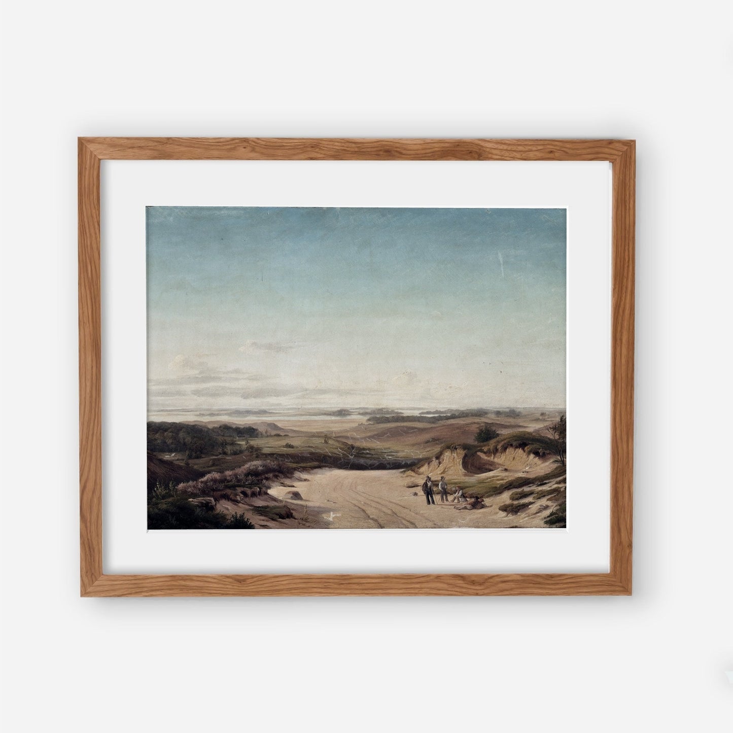 Large Vintage Horizontal Artwork