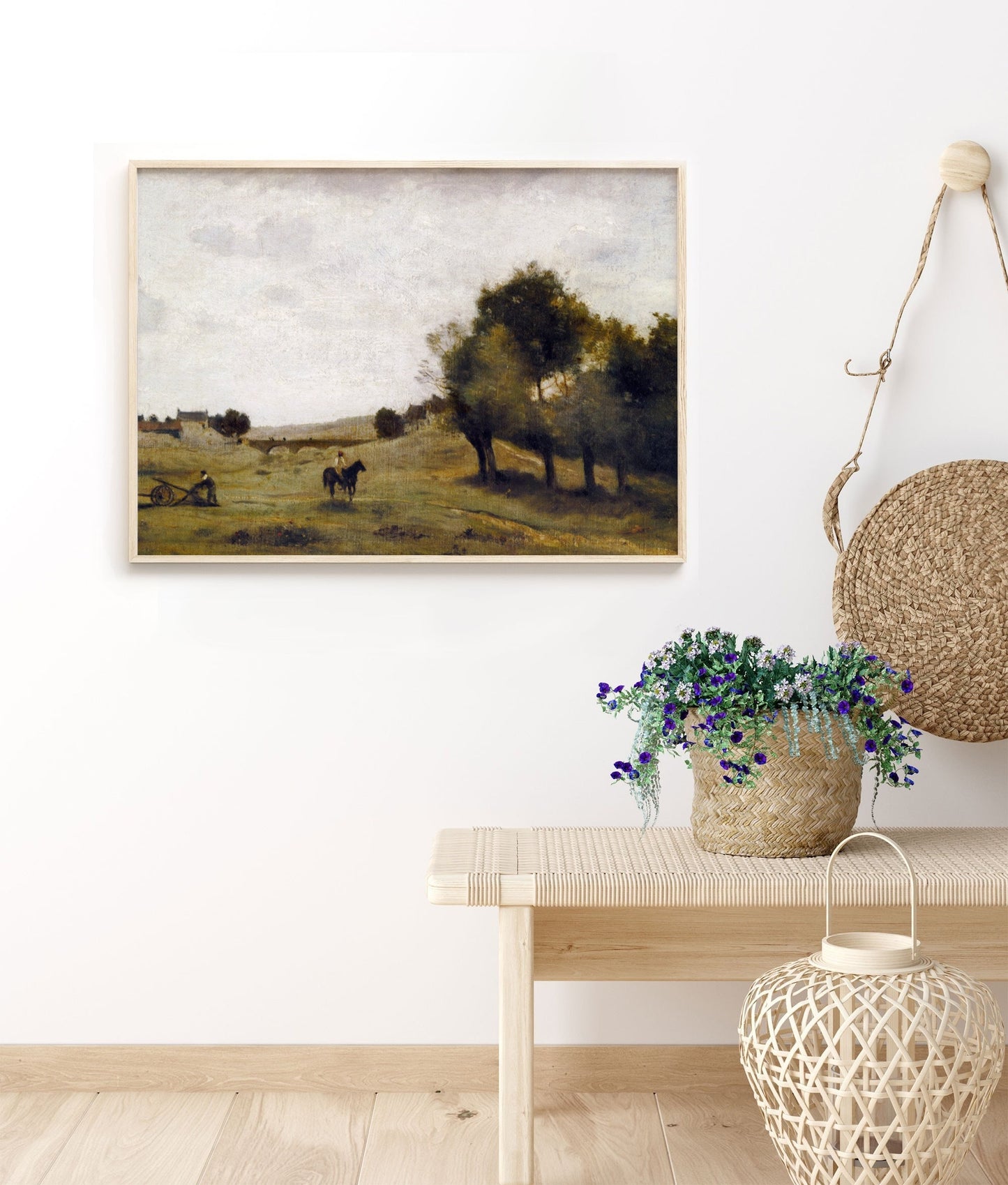 Vintage Landscape Wall Art 