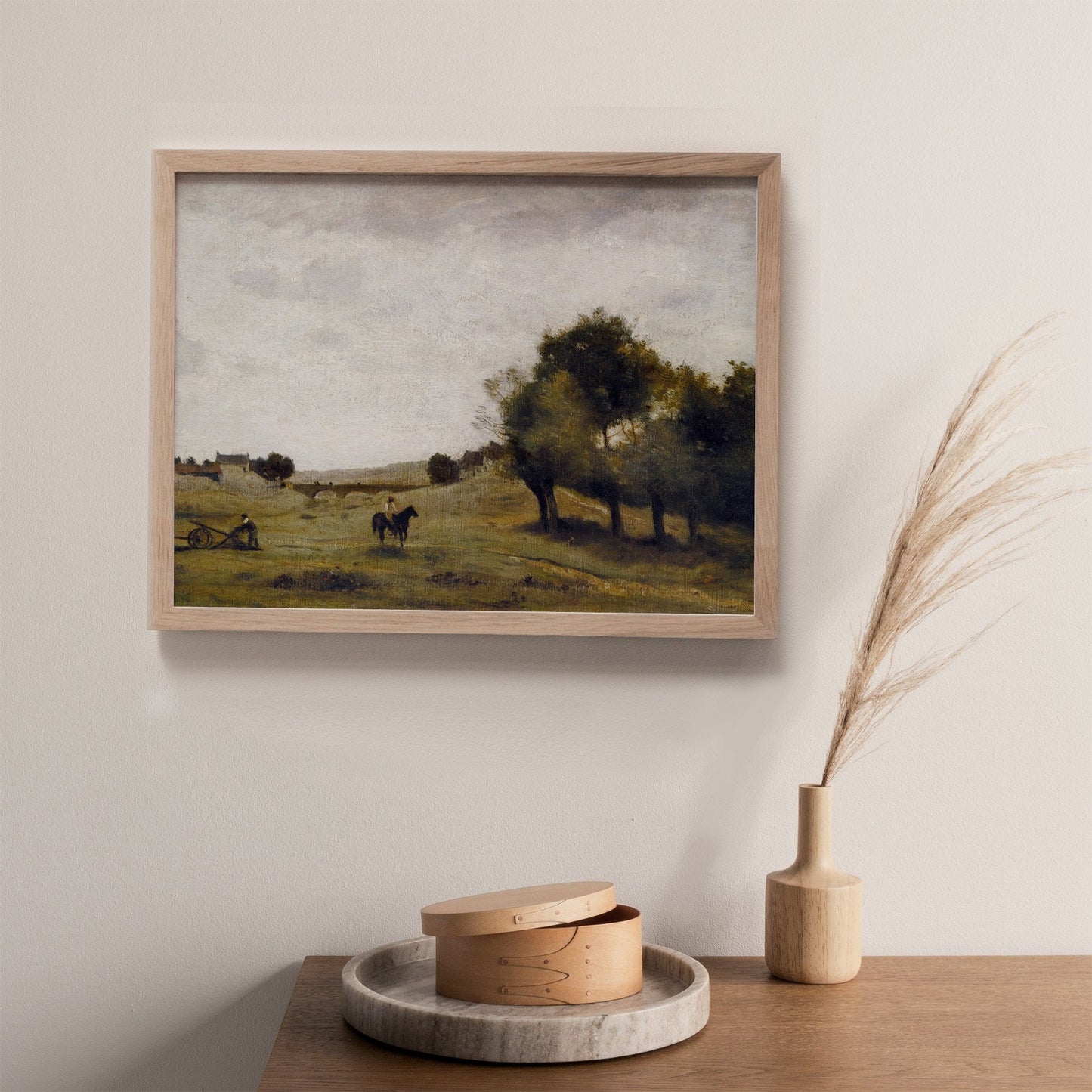 Vintage Landscape Wall Art 