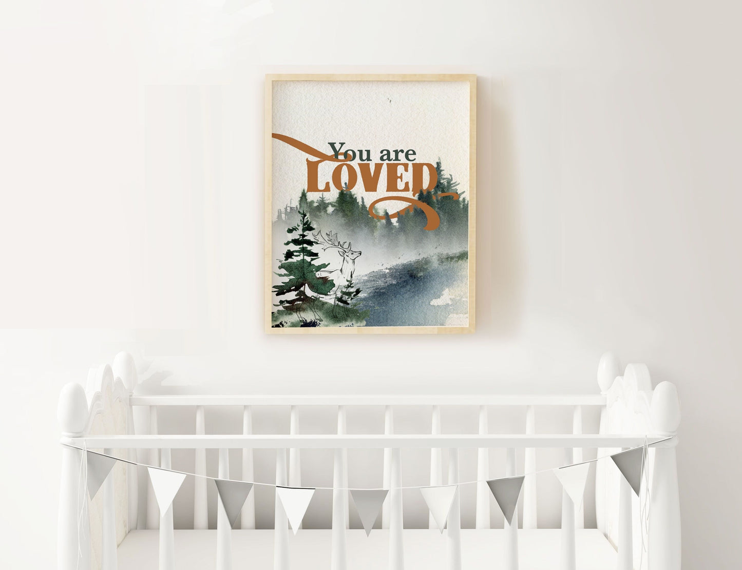 Boy Forest Nursery Wall Art