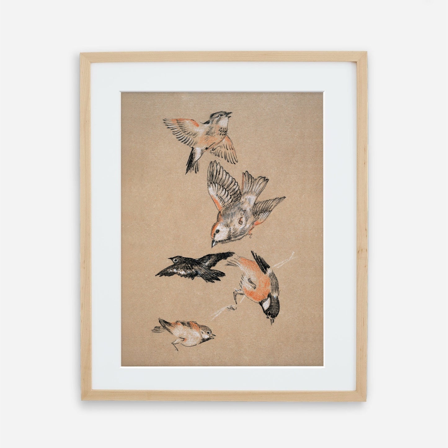 Bird Vintage Wall Art Print