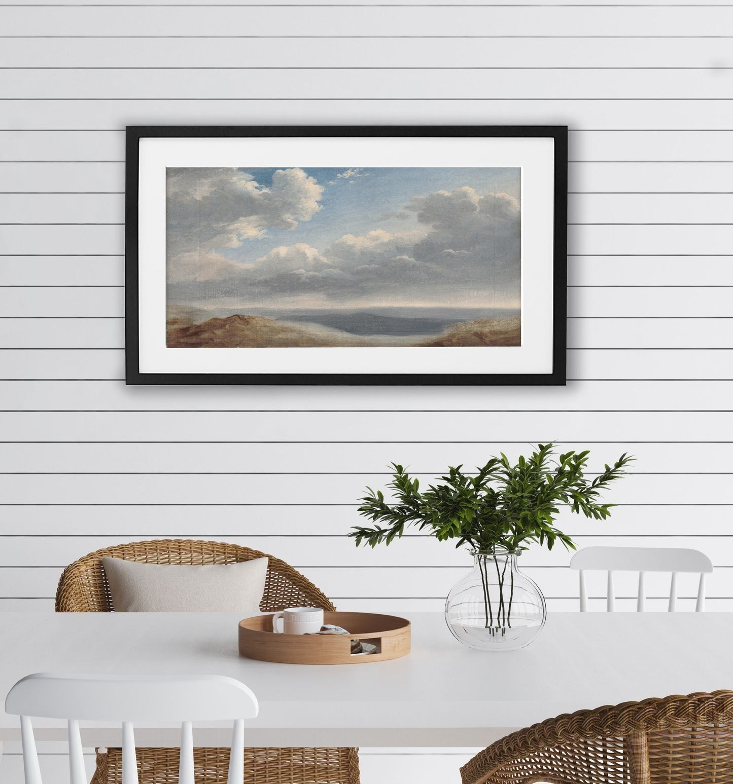 Vintage Horizontal Landscape Wall Art Print