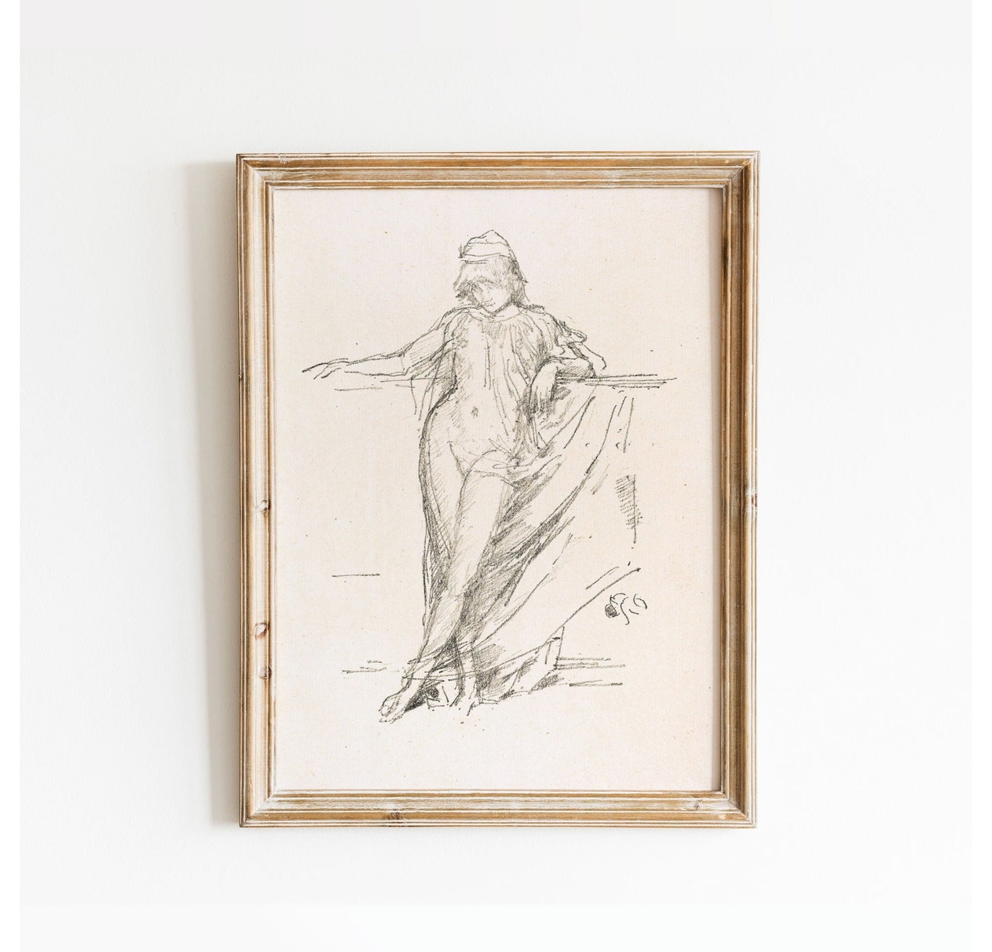 Vintage Sketch Wall Art Print