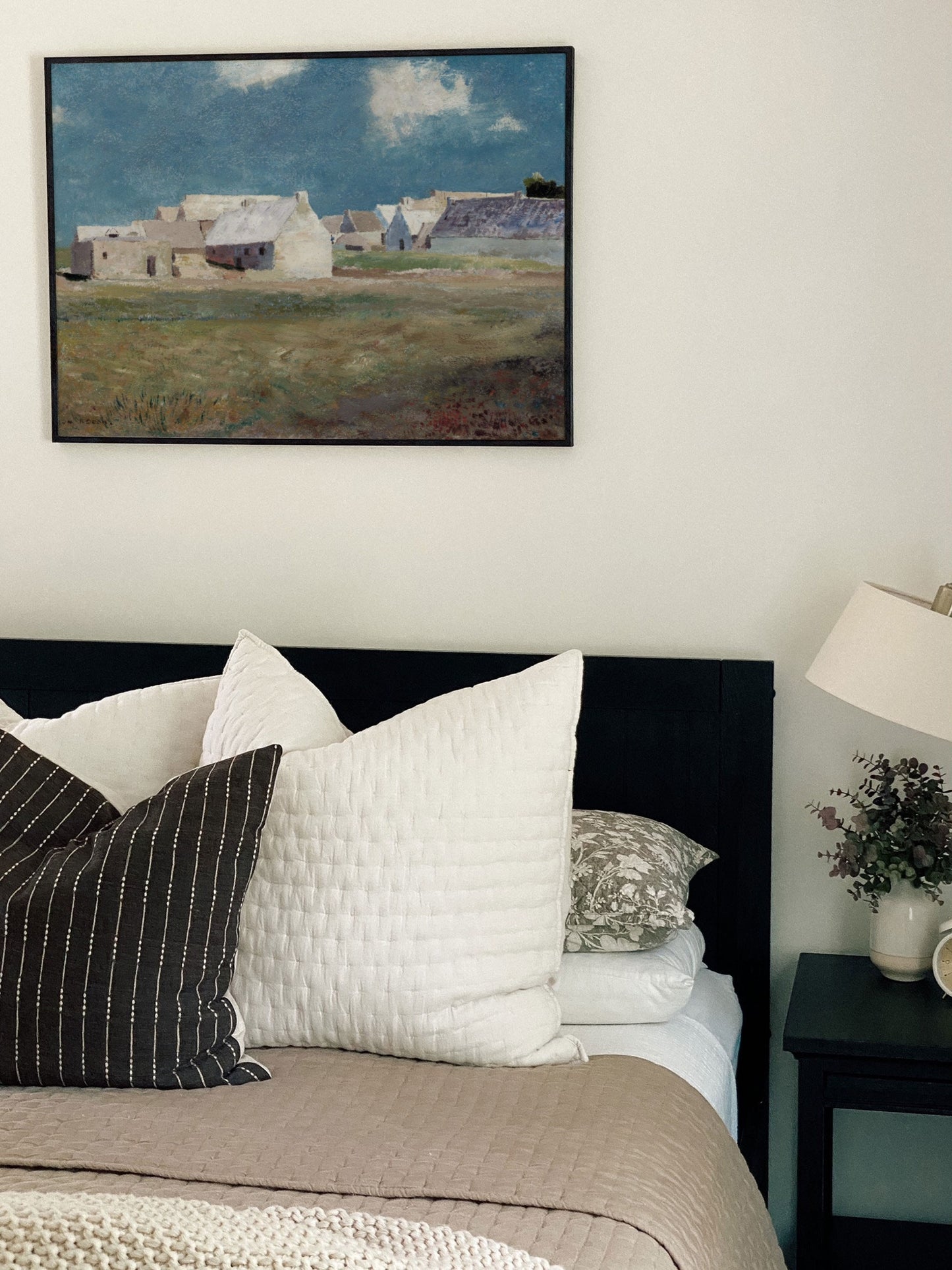 Vintage Village Wall Art Print