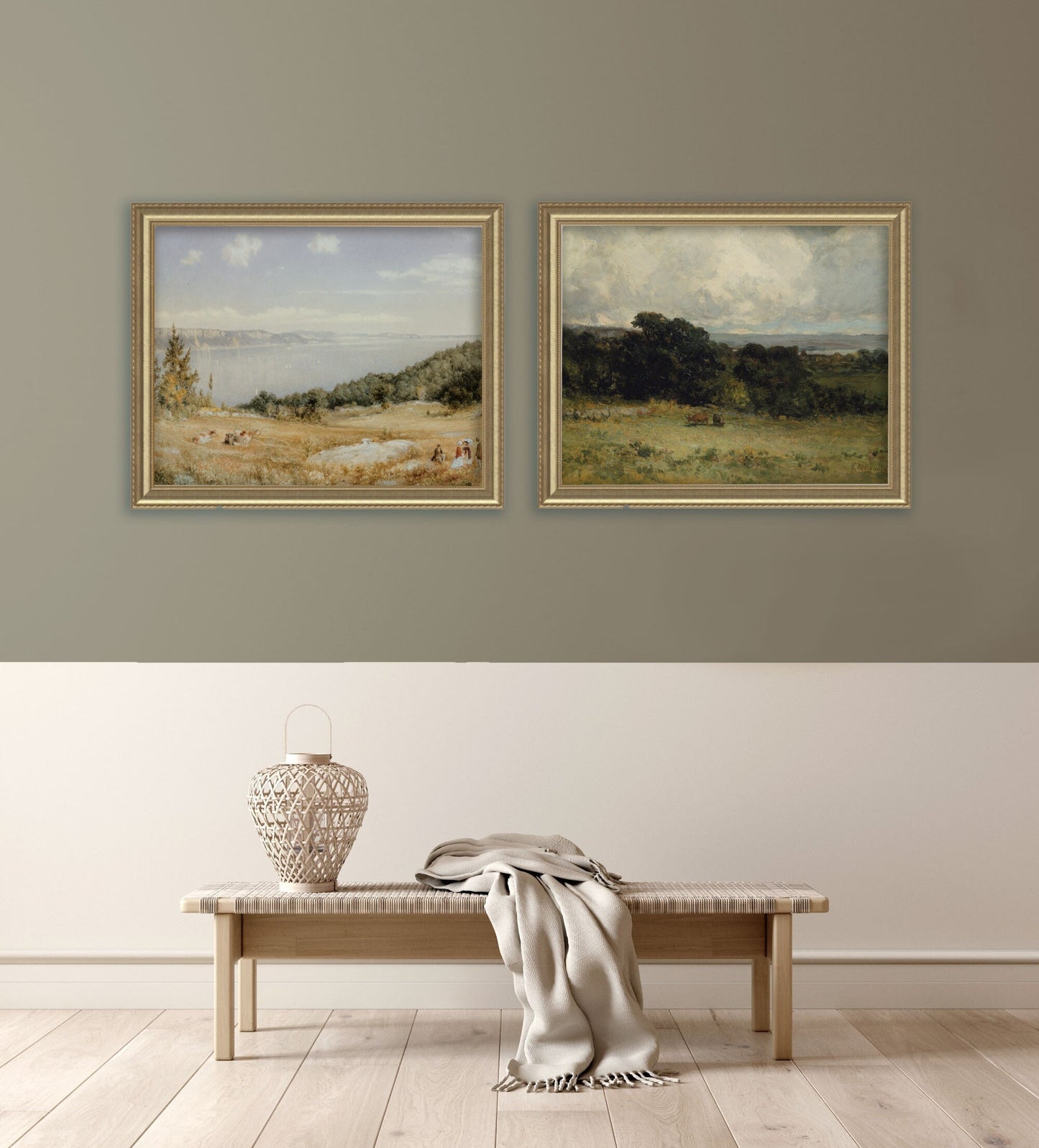 Vintage Landscape Wall Art