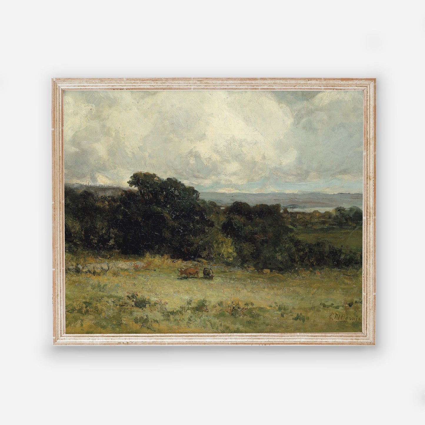 Vintage Landscape Wall Art