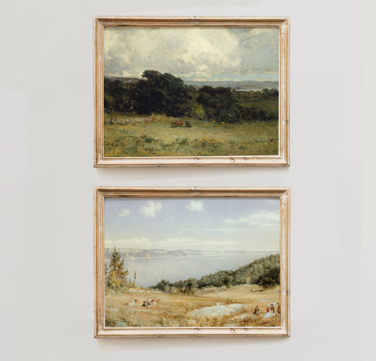 Vintage Landscape Wall Art