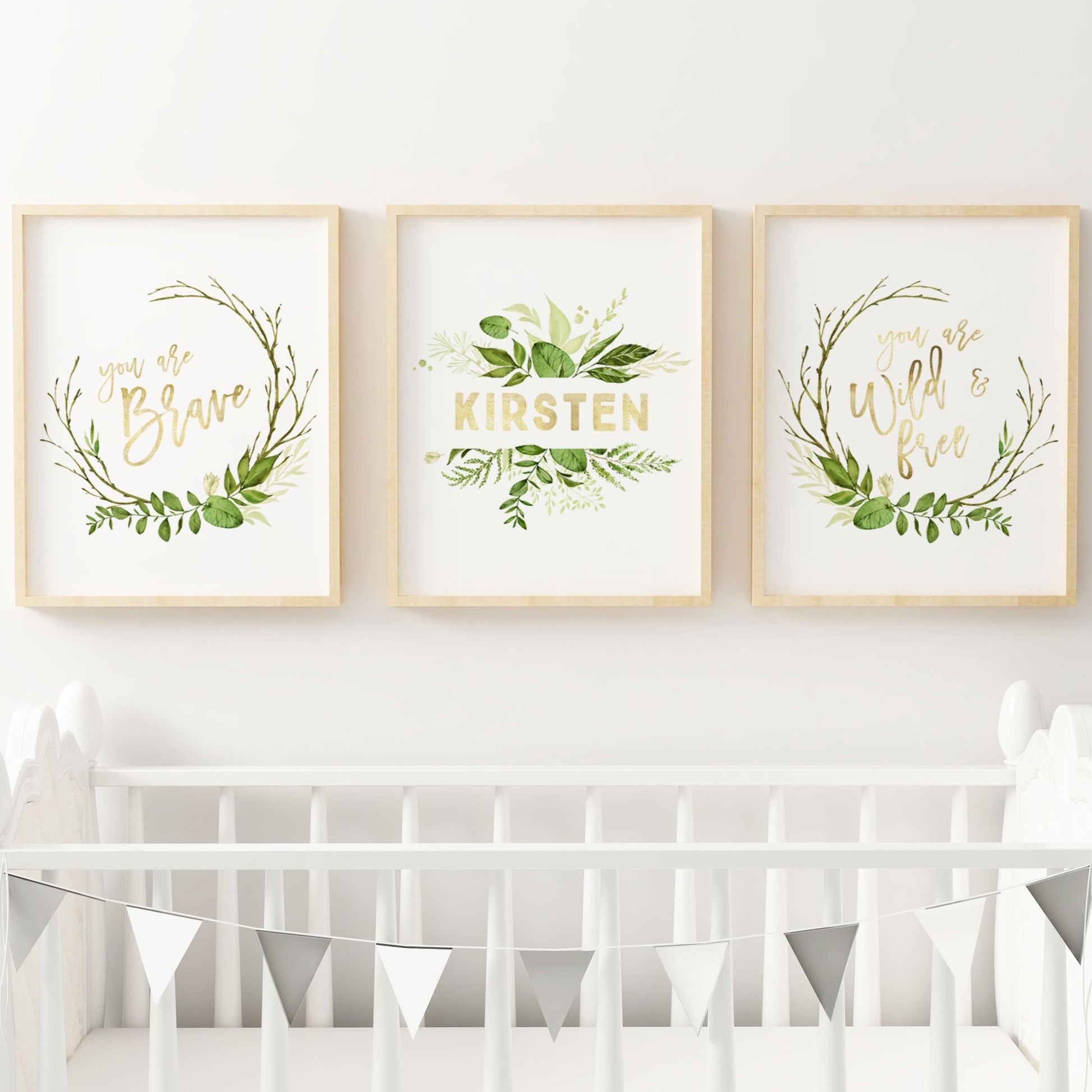 greenery wall art
