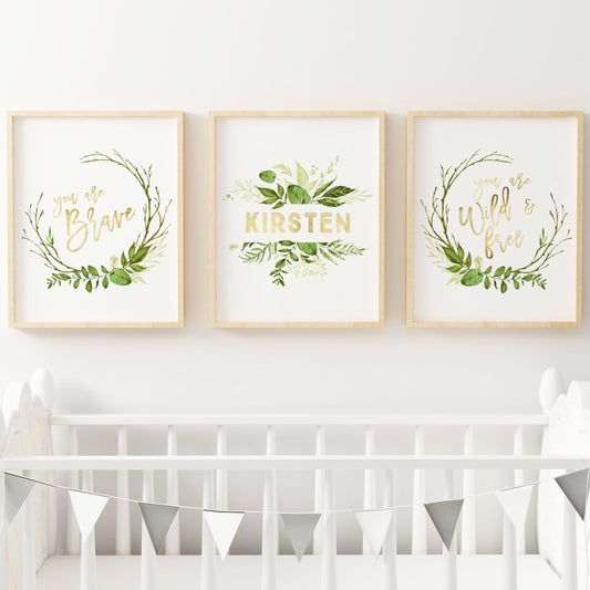 greenery wall art
