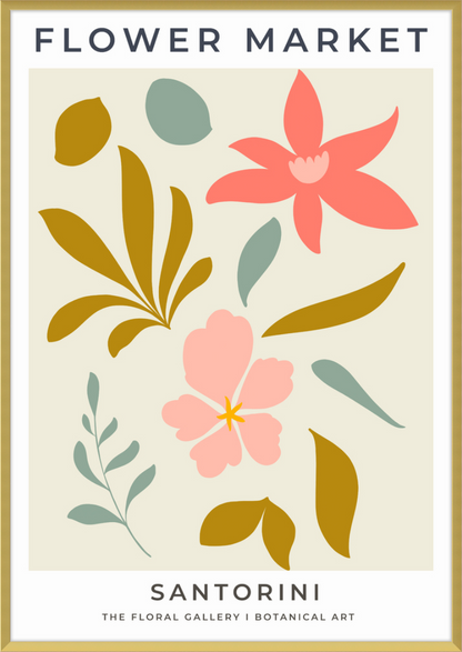 Vase Floral Poster - 02