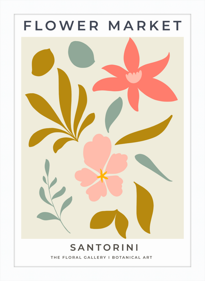 Vase Floral Poster - 02