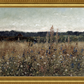 Landscape Dark Field Gold Framed Art