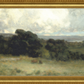 Green Landscape Framed Vintage Art