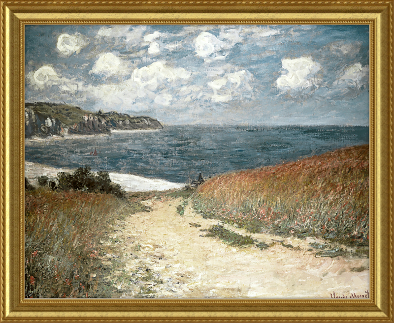 Sandy Beach Path - Claude Monet