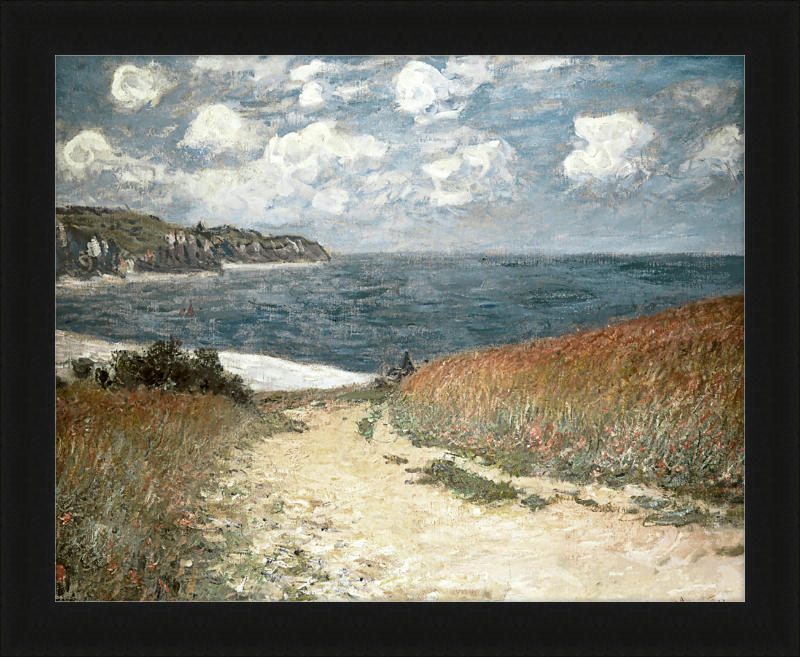 Sandy Beach Path - Claude Monet