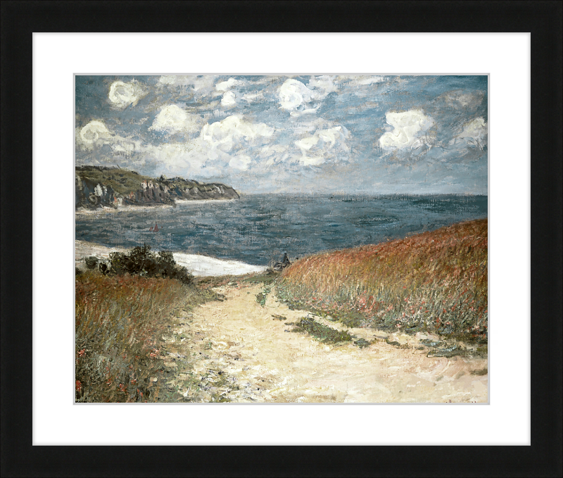 Sandy Beach Path - Claude Monet