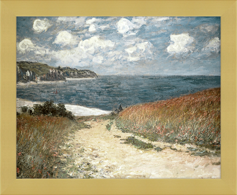 Sandy Beach Path - Claude Monet