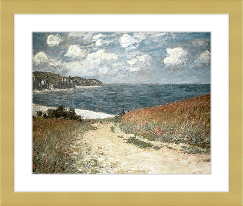 Sandy Beach Path - Claude Monet